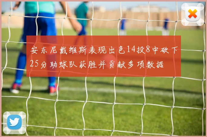 安东尼戴维斯表现出色14投8中砍下25分助球队获胜并贡献多项数据